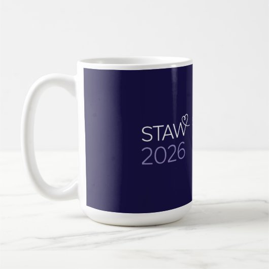 Tasse de café classique AAST 2026 STAW (Gauche)