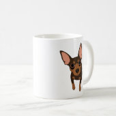 Tasse de café classique d'amant minimum de Pin (Devant droit)