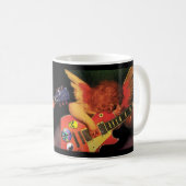 Tasse de café classique d'ange électrique (Devant droit)