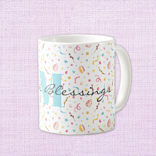 Tasse de café classique de 11oz avec bénédictions 