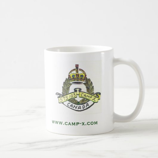 Tasse de café classique de Camp-x (Droite)