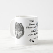 Tasse de café classique de collection de diamant (Devant gauche)