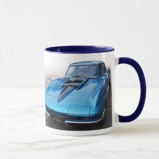 Tasse de café classique de voiture de muscle de