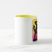 Tasse de café colombienne de lézard (Centre)