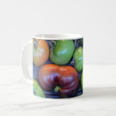 Tasse de café colorée d'impression de tomates (Devant gauche)