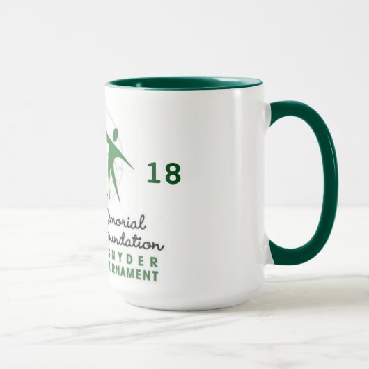Tasse de café commémorative annuelle de 18 (Droite)