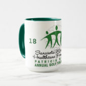 Tasse de café commémorative annuelle de 18 (Devant gauche)