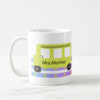 Tasse de café Conducteur d'autobus scolaire Bus ja