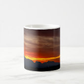 Tasse de café coucher de soleil (Centre)