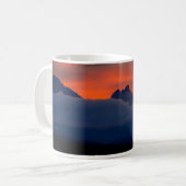 Tasse de café coucher de soleil (Devant gauche)