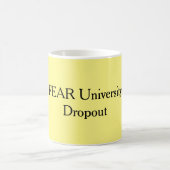 Tasse de café courageuse de citation (Centre)