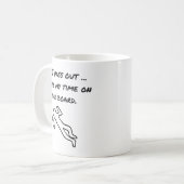 Tasse de café Crossfit-Inspirée de nouveauté (Devant gauche)