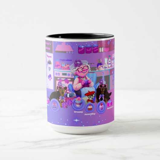Tasse de café Cuisine de Mamie (Centre)