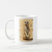 Tasse de café curieuse de Meerkat (Gauche)