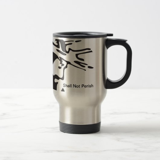 Tasse de café d'acier inoxydable par St John 316 (Droit)