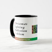 Tasse de café d'ACL - police deux (Devant gauche)