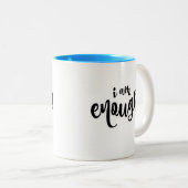 Tasse de café d'affirmation d'abondance (Devant droit)