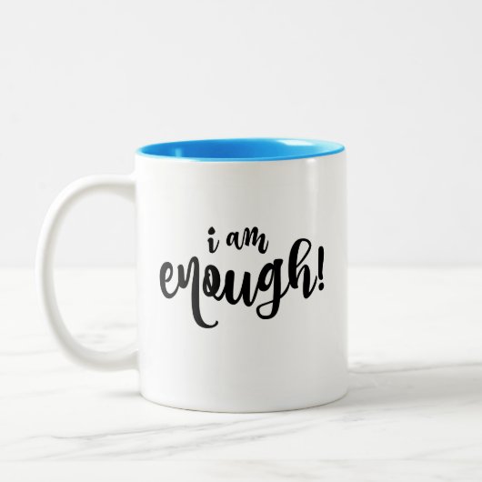 Tasse de café d'affirmation d'abondance (Gauche)