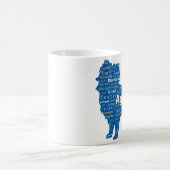 Tasse de café d'agilité, tasse de voyage ou Stein (Centre)