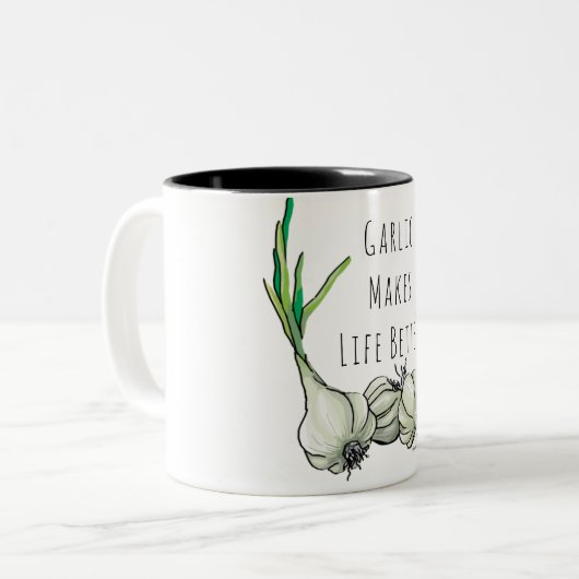 Tasse de café d'ail (Devant gauche)