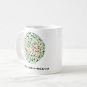 Tasse de café daltonienne d'équipe (Devant gauche)