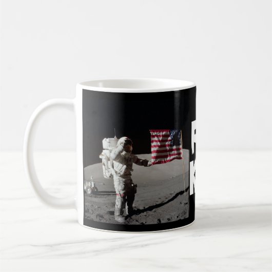 Tasse de café d'alunissage de gardiens de (Gauche)