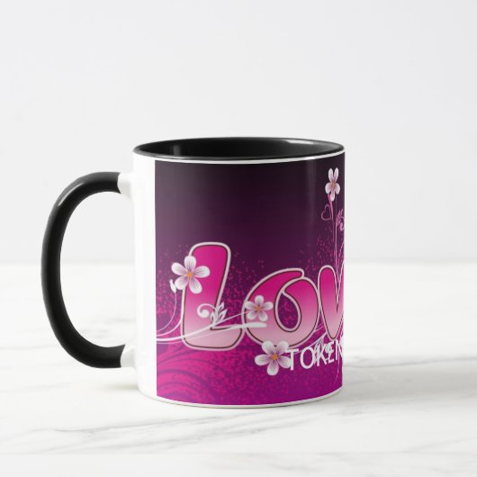 Tasse de café d'amour (Gauche)