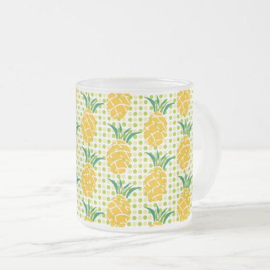 Tasse de café d'ananas (Devant droit)