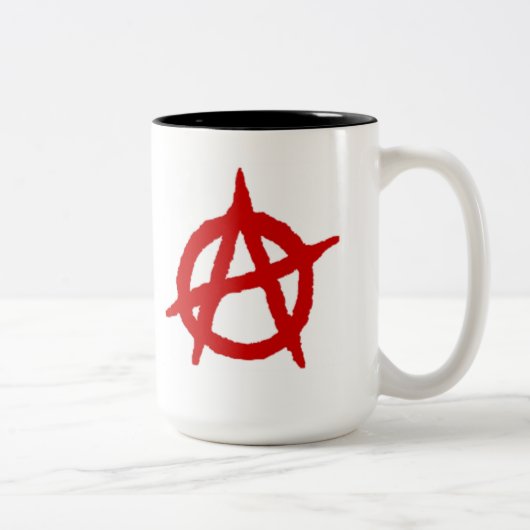 Tasse de café d'anarchie (Droit)