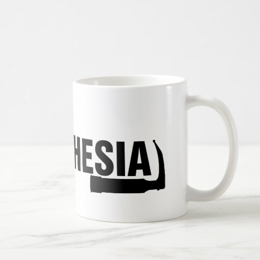 Tasse de café d'anesthésie première (Droite)