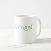 Tasse de café d'ange de la terre (Devant droit)
