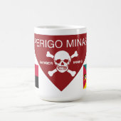 Tasse de café Danger Mines ! (Centre)