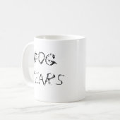 Tasse de café d'années de chien (Devant gauche)