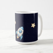 Tasse de café d'anniversaire d'astronaute de l'esp (Devant droit)