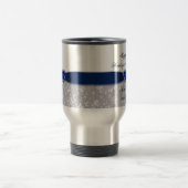 Tasse de café d'anniversaire de mariage de damassé (Centre)