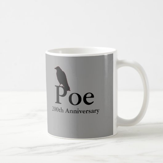 Tasse de café d'anniversaire de Poe 200th (Droite)