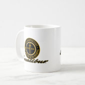 Tasse de café d'anniversaire d'Excalibur (Devant gauche)