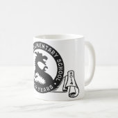 Tasse de café d'anniversaire d'Ivanhoe 125th (Devant droit)