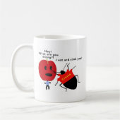 Tasse de café d'Apple d'insecte de puanteur (Gauche)