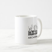 Tasse de café d'Archispeak (Devant droit)