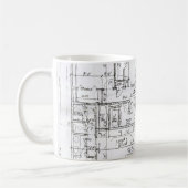 Tasse de café d'architectes (Gauche)