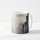 Tasse de café d'art abstrait (Devant droit)