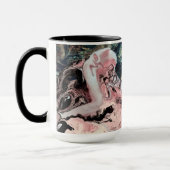 Tasse de café d'art abstrait (Gauche)