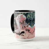 Tasse de café d'art abstrait (Devant gauche)