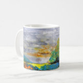 Tasse de café d'art abstrait (Devant gauche)
