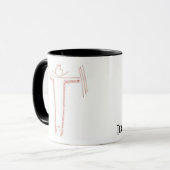Tasse de café d'association du Texas Atlatl (Devant gauche)