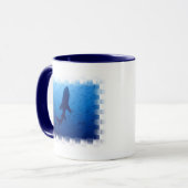 Tasse de café d'attaque de requin (Devant gauche)