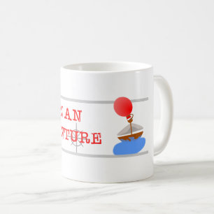Tasse de café d'aventure