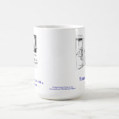 Tasse de café d'avocat de Dead Lawyer™ Tobacco (Centre)