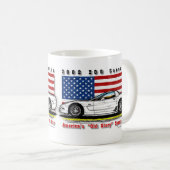 Tasse de café de 2002 Z06 Corvette (Devant droit)